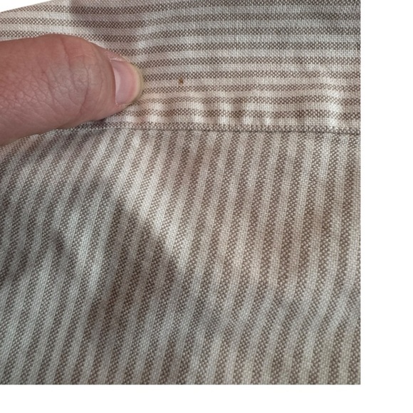 Ralph Lauren “Blake” Short Sleeve Button Down Pin Stripe Shirt - Picture 5 of 5